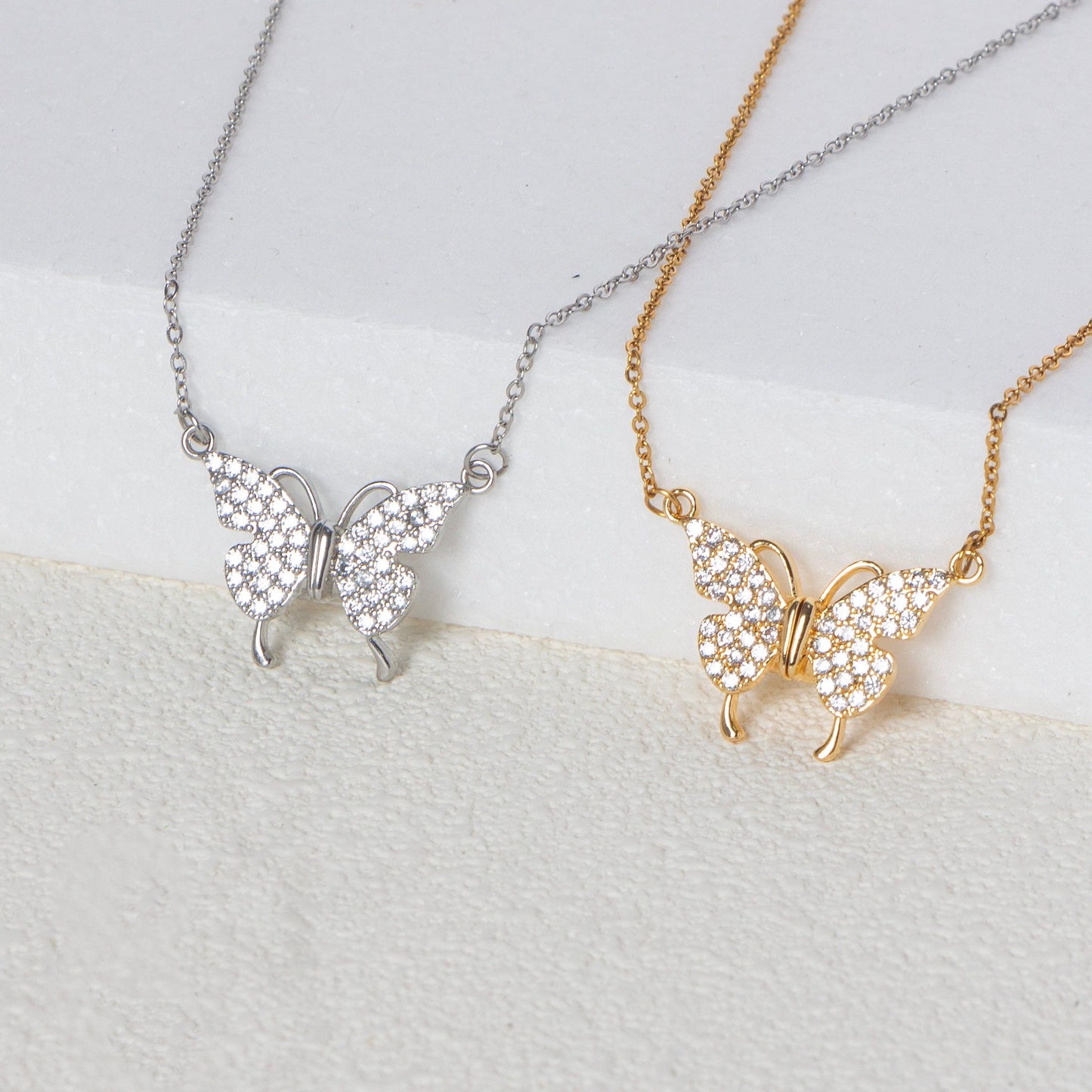 Snap Butterfly Necklace