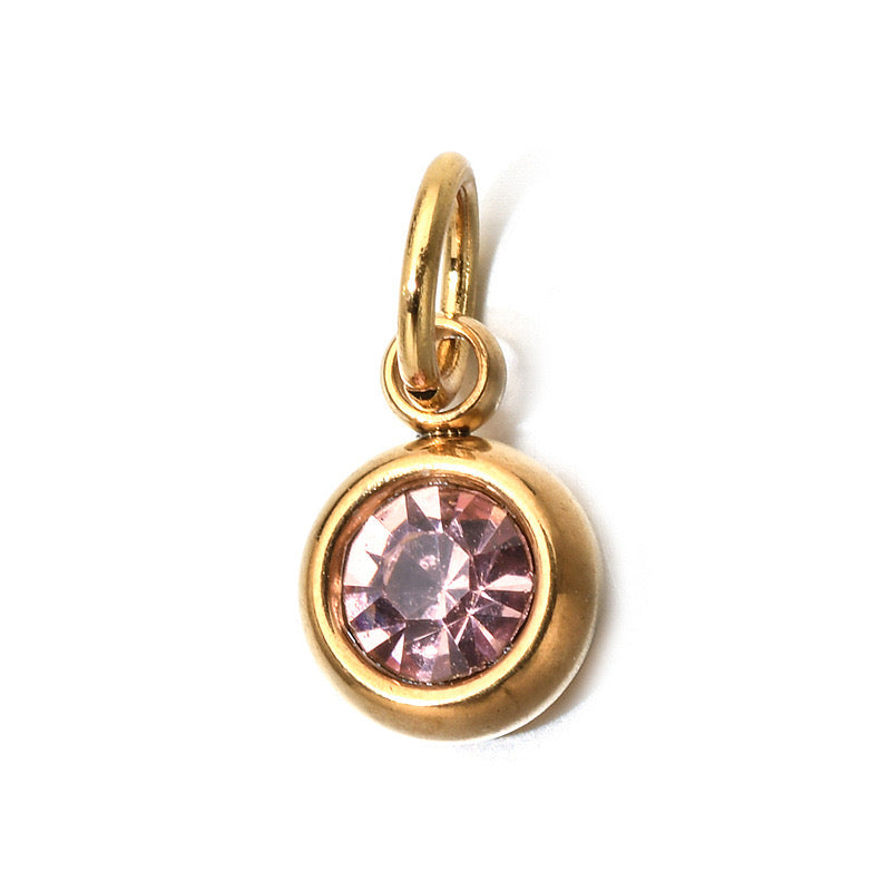 Stack your charm base necklace and stacking charms