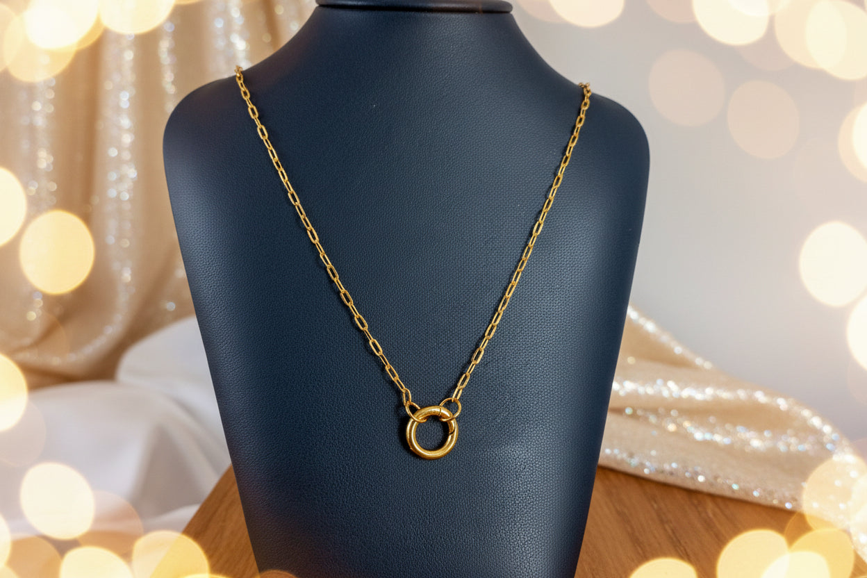 Stack your charm base necklace and stacking charms