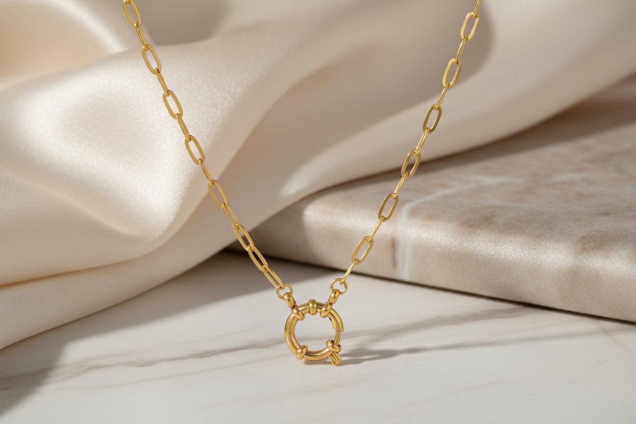 Stack your charm base necklace and stacking charms