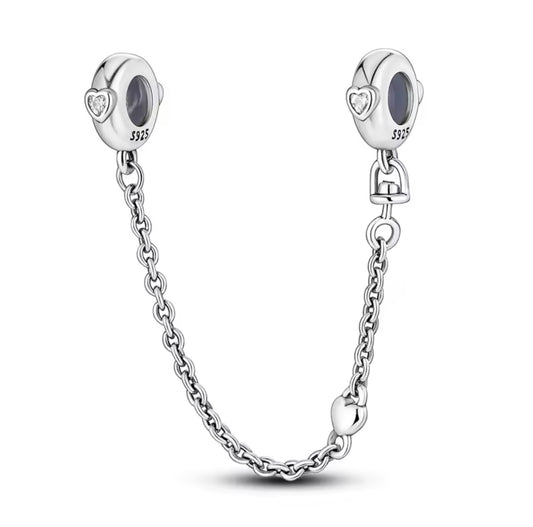Chain linked stopper beads